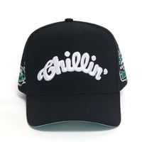 CHILLIN' 5panel Cap New York 3rd (Black / Mint) | チリン ファイブパネル キャップ ニューヨーク サード（ブラック / ミント）