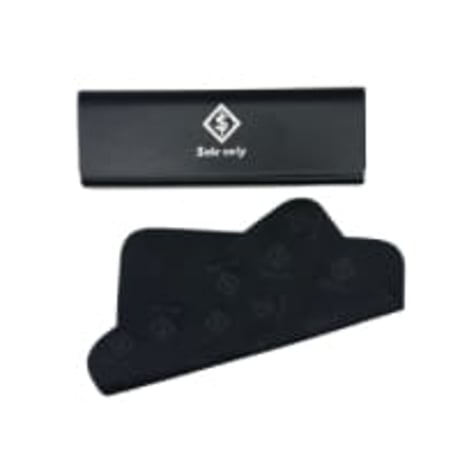 $ole only Urban Edge Square Sunglasses (clear)｜ソールオンリー アーバン エッジ スクエア サングラス（クリア）