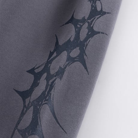 SUPPLIER Tribal Bones Pierced Zip Hoodie (Blue Gray) | サプライヤー トライバル ボーンズ ピアスド ジップ フーディー（ブルーグレー）