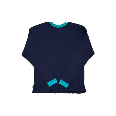 JOHN SOFIA Ringer Rib Knit (Navy) | ジョンソフィア リンガー リブニット（ネイビー)