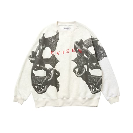 EVISEN ANCHOR CREW SWEAT (Ash) | エヴィセン アンカー クルー スウェット（アッシュ）