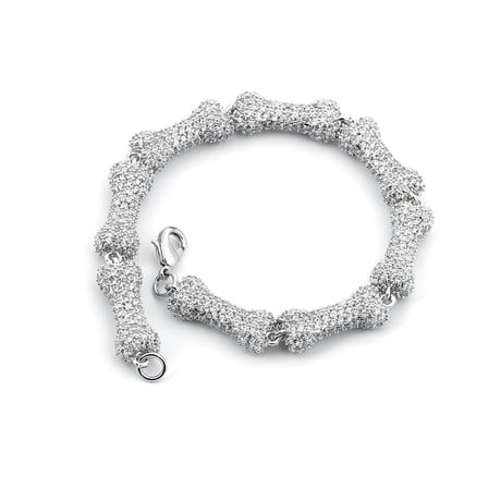$ole only bone chain bracelet (Silver)｜ソールオンリー ボーン チェーン ブレスレット（シルバー）