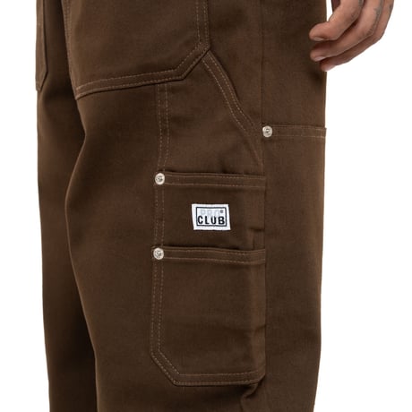 PRO CLUB Barrel Leg Carpenter Pant (CBR)｜プロクラブ バレル レッグ カーペンター パンツ（ブラウン)