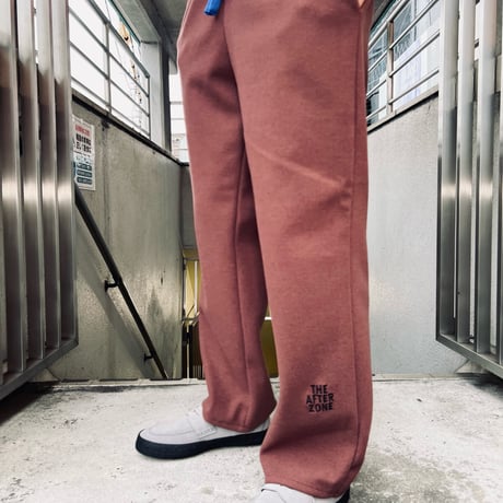 JOHN SOFIA The After Zone Fleece Trousers (Brick)｜ジョンソフィア アフターゾーン フリーストラウザーズ（ブリック）
