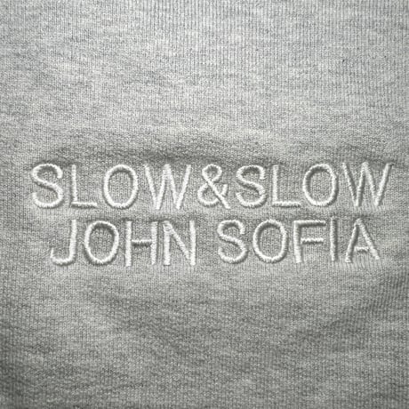 JOHN SOFIA SLOW&SLOW Heavyweight Sweat Pants (Ash) | ジョンソフィア スロー＆スロー ヘビーウェイト スウェットパンツ（アッシュ）