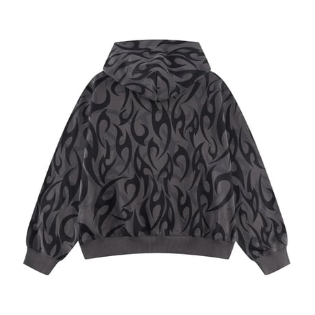 SUPPLIER Tribal Camo Zip Hoodie (CHARCOAL)｜サプライヤートライバル カモ ジップフーディー (チャコール)