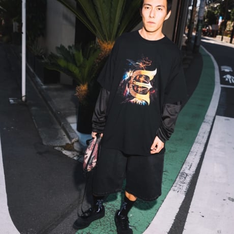 EVISEN CLASSIC E LOGO TEE (Black)｜エヴィセン クラシック E ロゴ ティー（ブラック）