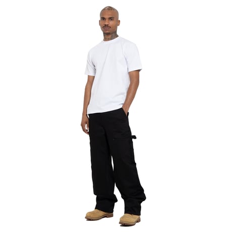 PRO CLUB Barrel Leg Carpenter Pant (BLK)｜プロクラブ バレル レッグ カーペンター パンツ（ブラック）