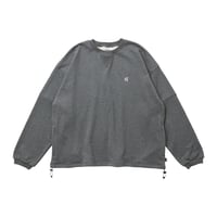 EVISEN HOLIDAY CREW SWEAT 26 (Charcoal) | エヴィセン ホリデー クルー スウェット 26（チャコール）
