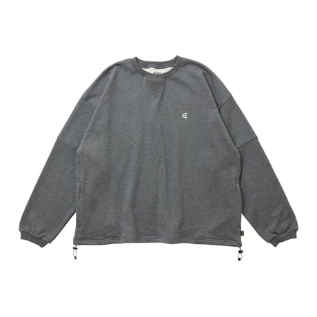 EVISEN HOLIDAY CREW SWEAT 26 (Charcoal) | エヴィセン ホリデー クルー スウェット 26（チャコール）