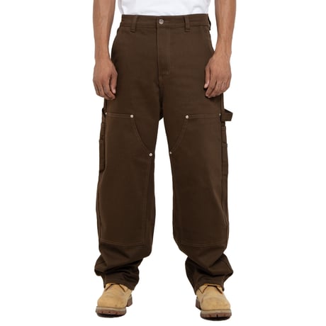 PRO CLUB Barrel Leg Carpenter Pant (CBR)｜プロクラブ バレル レッグ カーペンター パンツ（ブラウン)