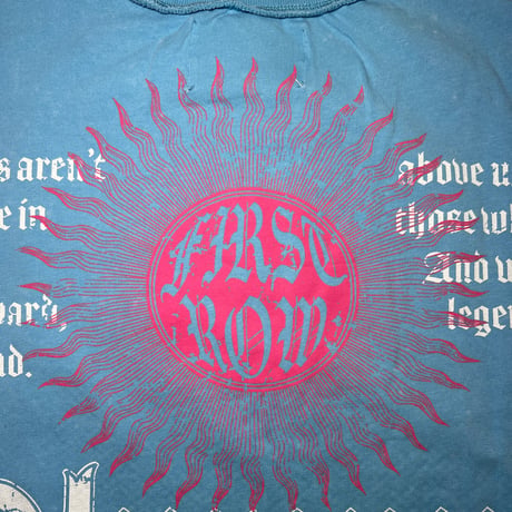 FIRST ROW GODS AND MORTALS OLYMPUS DOMAIN TEE (Light Blue)｜ファーストロウ ゴッズ アンド モータルズ ティー（ライトブルー）