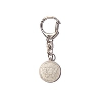 Chaos Fishing Club 七芒星 Coin Keyring (SILVER)｜カオス フィッシング クラブ シチボウセイ コイン キーリング（シルバー）