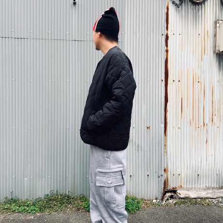 PRO CLUB Heavyweight Basic Open Leg Cargo Sweatpant (HGY)｜プロクラブ ヘビーウェイト カーゴ スウェットパンツ（ヘザーグレー）