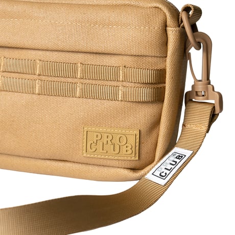 PRO CLUB SHOULDER PACK (KHKWAX)｜プロクラブ ショルダー パック（カーキワックス)