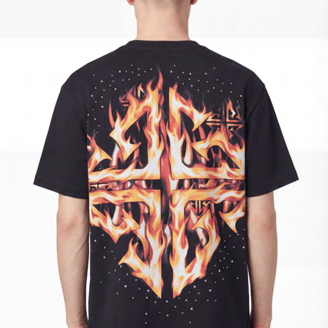 GUAPI Black Cyborg Tee (Black)｜グアピ ブラック サイボーグ ティー（ブラック）