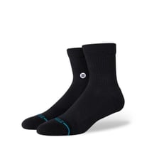 STANCE ICON QUARTER (BLACK)｜スタンス アイコン クォーター（ブラック)