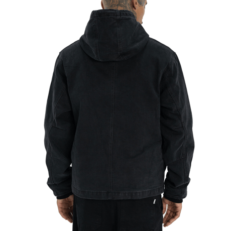 PRO CLUB HEAVY WEIGHT DENIM ZIP (BLK)｜プロクラブ ヘビーウェイト デニム ジップ（ブラック)