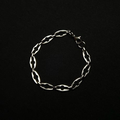 JOHN SOFIA Cross Button Bracelet (Silver)｜ジョン ソフィア クロス ボタン ブレスレット（シルバー）