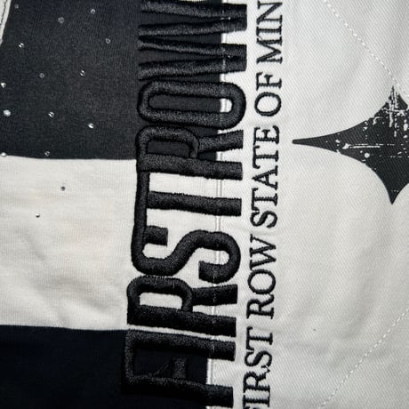 FIRST ROW CLASSIC MONO CLUB POLO SHIRT (Black)｜ファーストロウ クラシック モノ クラブ ポロシャツ（ブラック）
