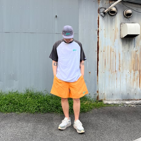 ATTACK ORIGINAL “Attack Sports” Raglan Tee (Charcoal)｜アタック オリジナル “アタックスポーツ” ラグラン ティー（チャコール)