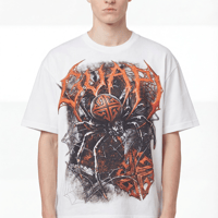 GUAPI White Spider Tee (White)｜グアピ ホワイト スパイダー ティー（ホワイト）