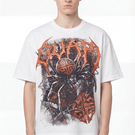 GUAPI White Spider Tee (White)｜グアピ ホワイト スパイダー ティー（ホワイト）
