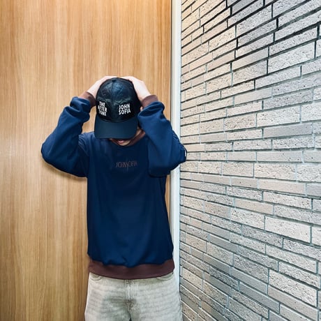 JOHN SOFIA Ringer Sweat (Navy) | ジョンソフィア リンガー スウェット（ネイビー）