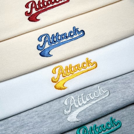ATTACK ORIGINAL “Attack Sports” Raglan Tee (Blue)｜アタック オリジナル “アタックスポーツ” ラグラン ティー（ブルー）