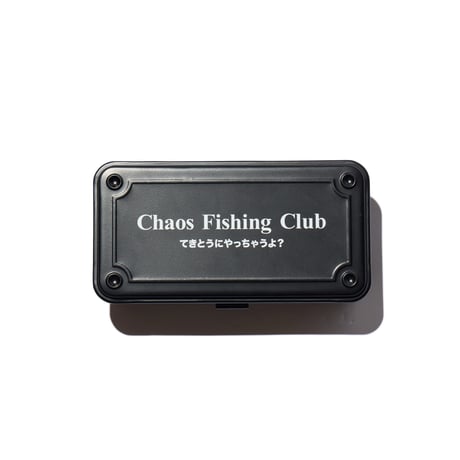 Chaos Fishing Club Logo Tool Box (BLACK)｜カオス フィッシング クラブ ロゴ ツールボックス（ブラック）