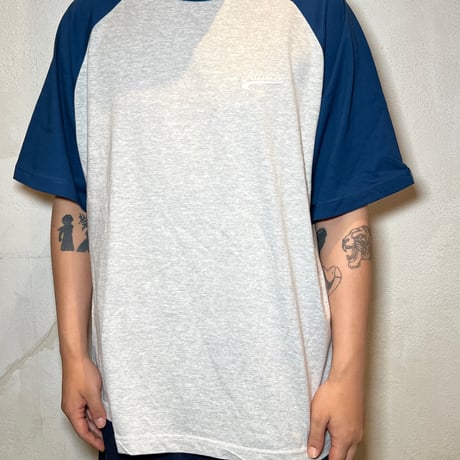 ATTACK ORIGINAL “Attack Sports” Raglan Tee (Blue)｜アタック オリジナル “アタックスポーツ” ラグラン ティー（ブルー）