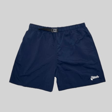 ATTACK ORIGINAL “Attack Sports” Shorts (Navy)｜アタック オリジナル “アタックスポーツ” ショーツ（ネイビー)