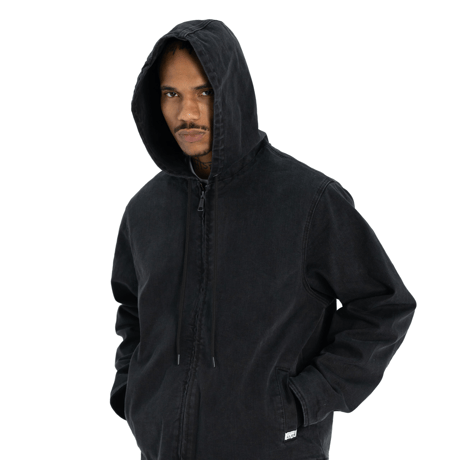 PRO CLUB HEAVY WEIGHT DENIM ZIP (BLK)｜プロクラブ ヘビーウェイト デニム ジップ（ブラック)