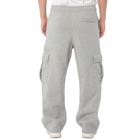 PRO CLUB Heavyweight Basic Open Leg Cargo Sweatpant (HGY)｜プロクラブ ヘビーウェイト カーゴ スウェットパンツ（ヘザーグレー）