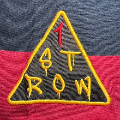 FIRST ROW STATE OF MIND VARSITY 86 HOODIE (RED) | ファースト ロウ ステート オブ マインド バーシティ 86 フーディー（レッド）
