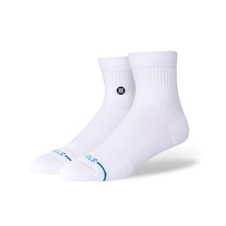 STANCE ICON QUARTER (WHITE)｜スタンス アイコン クォーター（ホワイト）