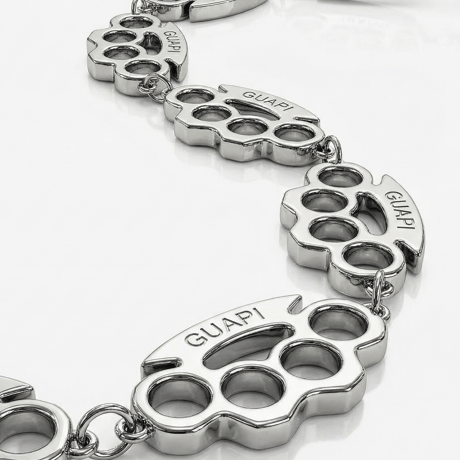 GUAPI Brass Knuckle Jeans Chain (Silver)｜グアピ ブラス ナックル ジーンズ チェーン（シルバー）