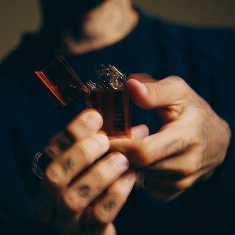 TIGHTBOOTH LABEL LOGO HARD EDGE LIGHTER (Clear) | タイトブース レーベル ロゴ ハード エッジ ライター（クリア）