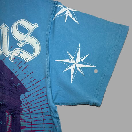 FIRST ROW GODS AND MORTALS OLYMPUS DOMAIN TEE (Light Blue)｜ファーストロウ ゴッズ アンド モータルズ ティー（ライトブルー）