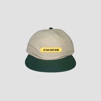 ATTACK DAPS GEAR 6PANEL FIELD CAP (GRN/KH)｜アタックダップスギヤ 6パネル フィールドキャップ（グリーン/カーキ）