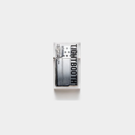 TIGHTBOOTH LABEL LOGO HARD EDGE LIGHTER (Clear) | タイトブース レーベル ロゴ ハード エッジ ライター（クリア）