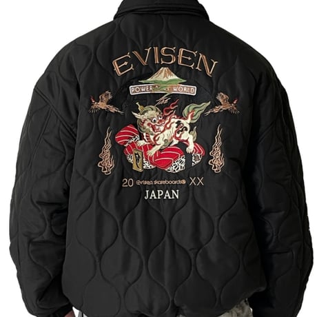 EVISEN SOUVENIR SUSHISHI JACKET (Black)｜エヴィセン スーベニア スシシ ジャケット（ブラック）