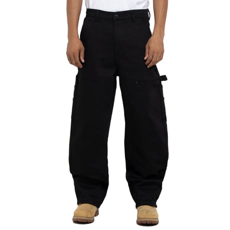 PRO CLUB Barrel Leg Carpenter Pant (BLK)｜プロクラブ バレル レッグ カーペンター パンツ（ブラック）