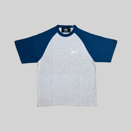 ATTACK ORIGINAL “Attack Sports” Raglan Tee (Blue)｜アタック オリジナル “アタックスポーツ” ラグラン ティー（ブルー）