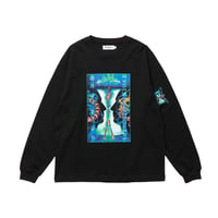 EVISEN VASE LS TEE (Black) | エヴィセン ヴェイス ロングスリーブ ティー（ブラック）
