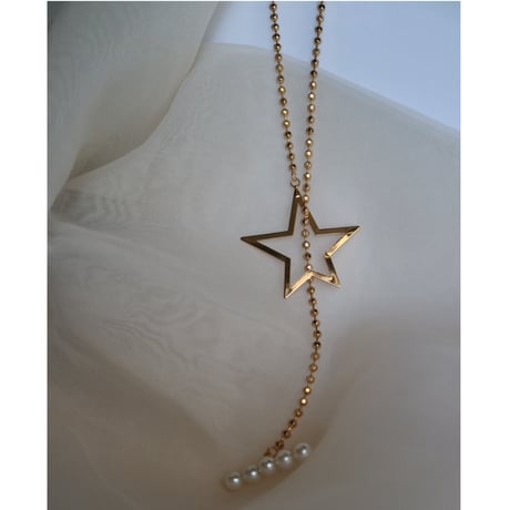 STAR necklace (8/25頃お届け予定)