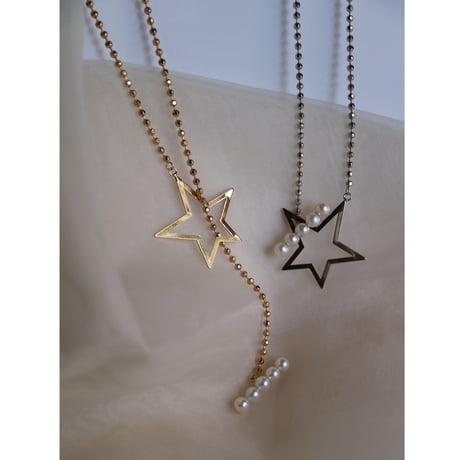 STAR necklace (8/25頃お届け予定)