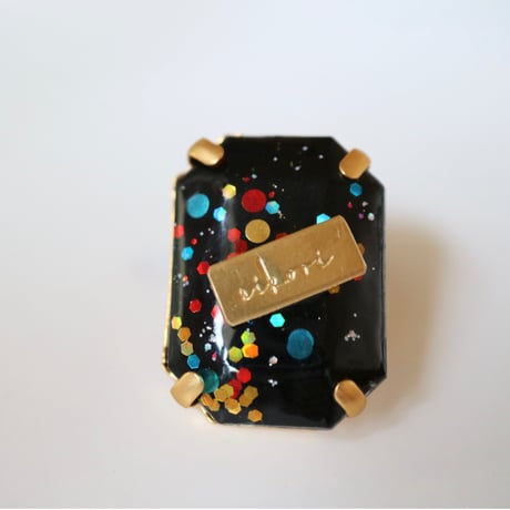 【nikori】　cubic スパンコール　イヤリング