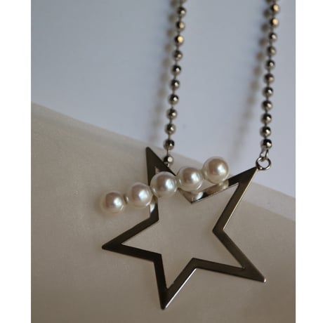 STAR necklace (8/25頃お届け予定)