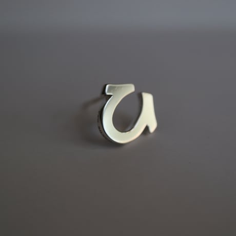 【Paw】#001 ひらがなピアス（オーダー品）